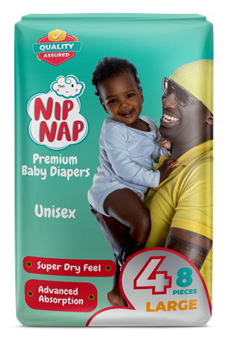 Nipnap Diapers Low Count Maxi 8 Pieces